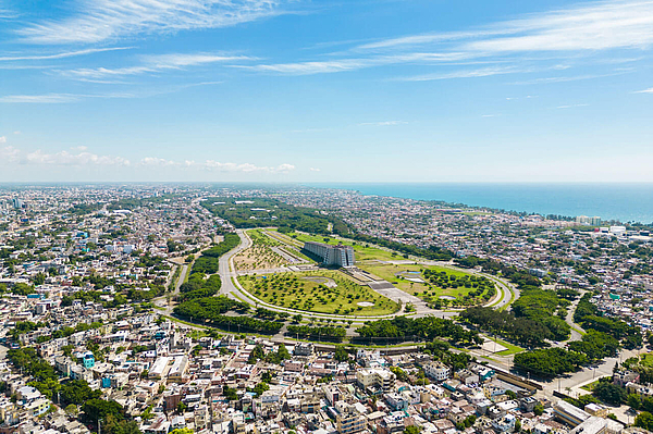 Luftaufnahme Columbus Lighthouse