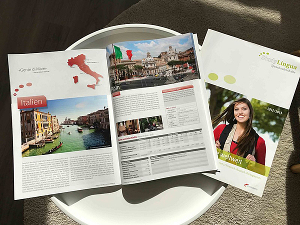 Der erste StudyLingua Katalog