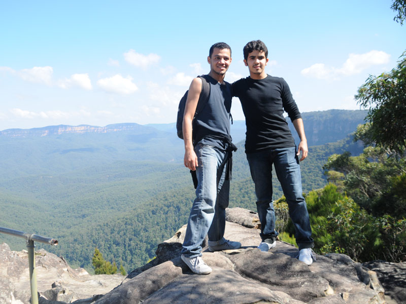 Teilnehmende genießen einen Ausflug in die Natur während ihrer Sprachreise