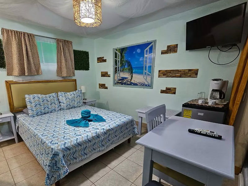 Zimmer der Unterkunft für Teilnehmer einer Spanisch Sprachreise in Sámara Costa Rica.