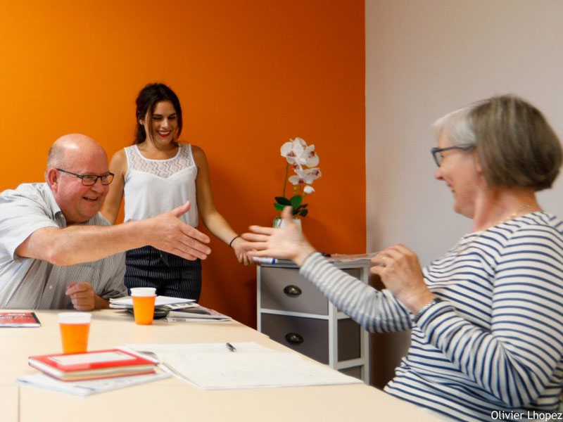 Französischkurs für Erwachsene an der Inlinuga Sprachschule La Rochelle