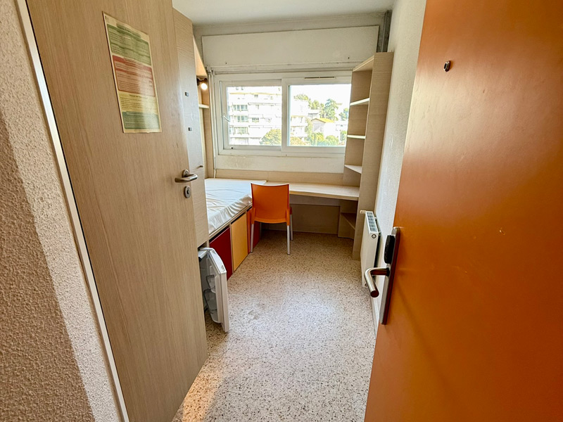 Unterkunft in der Residenz Colinettes bei den Französisch Sprachferien Nizza - Beispielzimmer