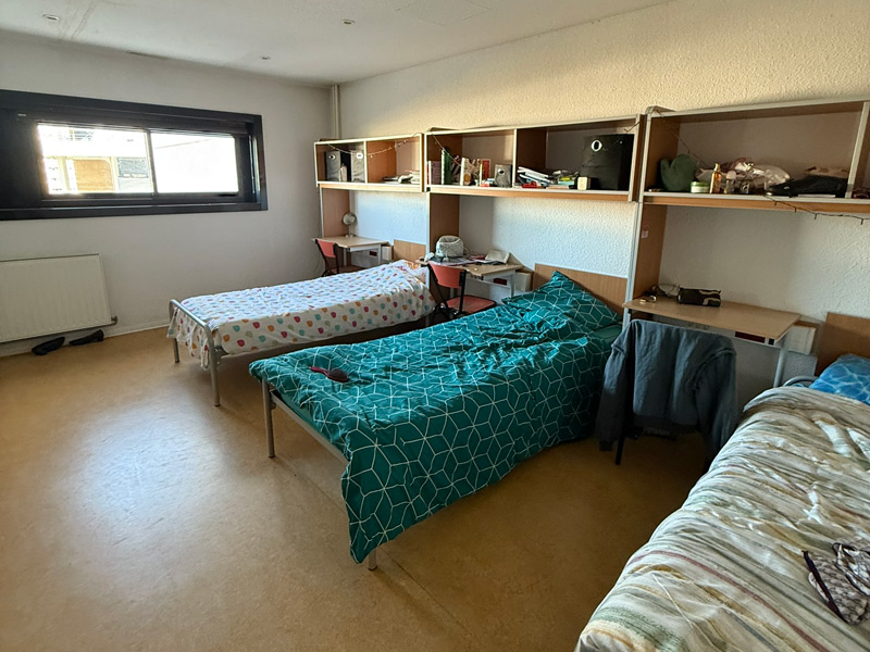 Unterkunft in der Residenz Paul Augier bei den Französisch Sprachferien Nizza - Beispielzimmer