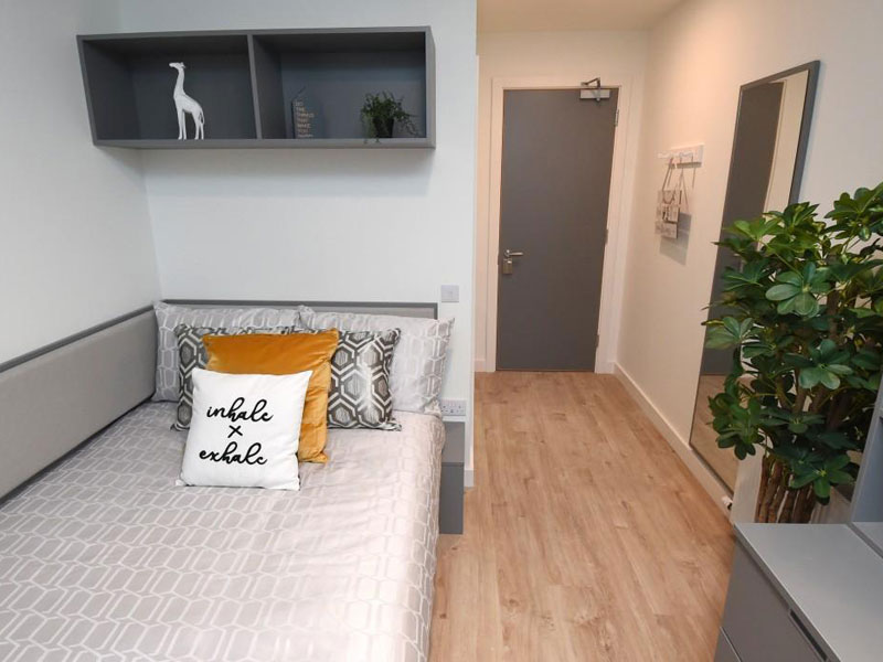 Komfortables Studentenzimmer im Wohnheim Yugo Lee Point für Englisch Sprachreise in Cork