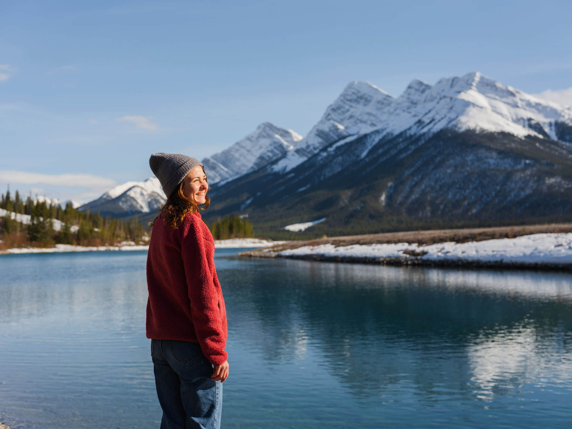 Sprachschülerin genießt Freizeit in der Natur während ihrer HLI Sprachreise in Kanada
