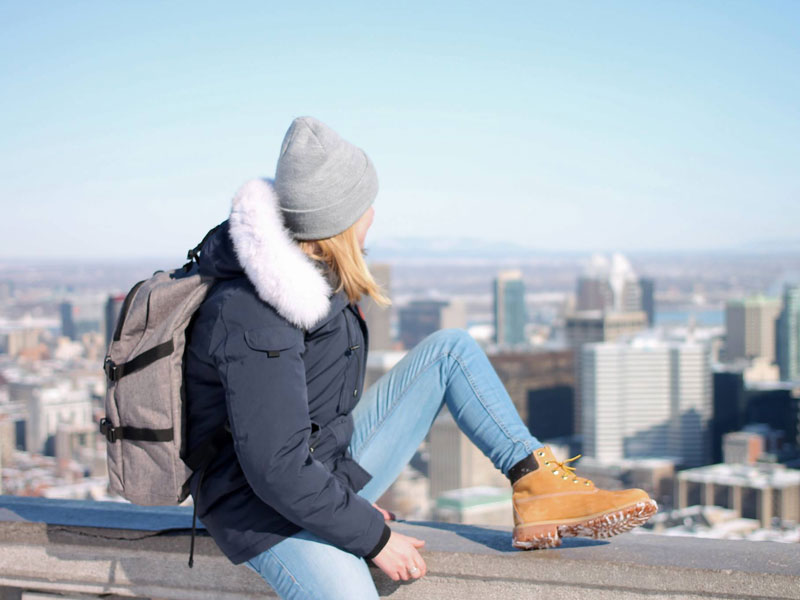Vista de Montréal durante tu viaje de inglés, un entorno inspirador para aprender el idioma en el extranjero