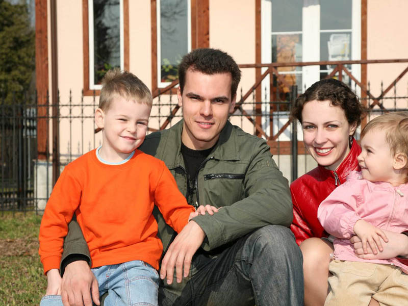 Gastfamilie empfängt Sprachschüler im Haus des Lehrers-Programm in Neuseeland