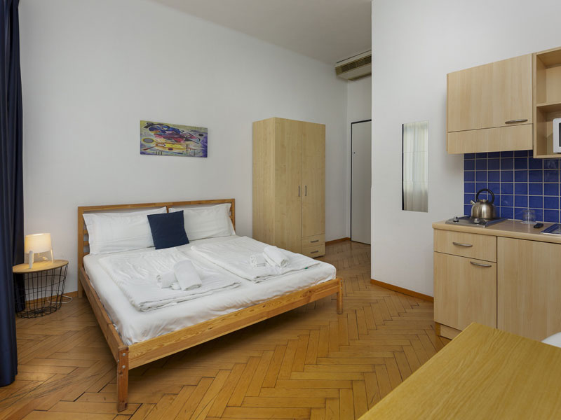 Twin-Studio als gemütliche Unterkunft bei einer Italienisch Sprachreise