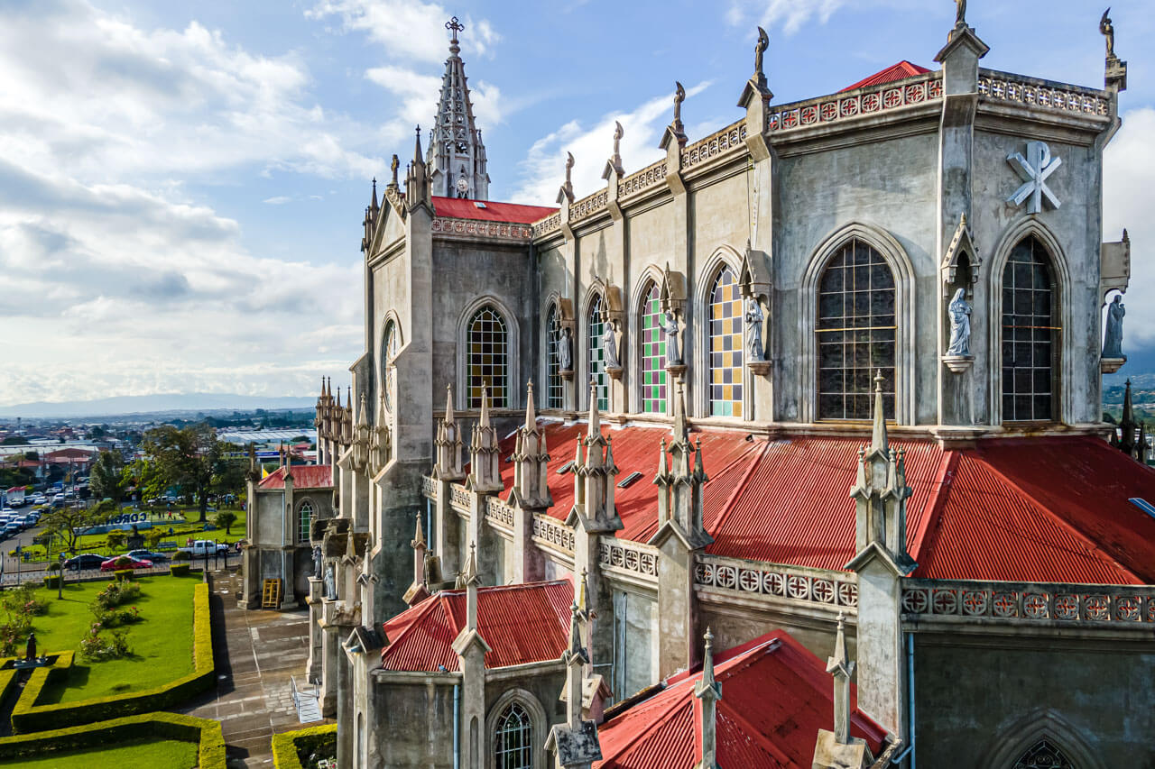 Kathedrale in Coronado bei San José Spanisch lernen im Ausland