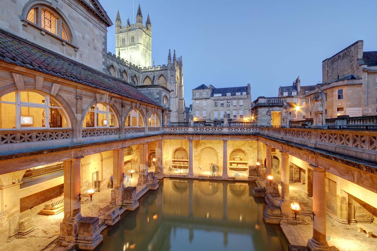 Historische römische Bäder in Bath – Kultur und Geschichte erleben bei einer Englisch Sprachreise