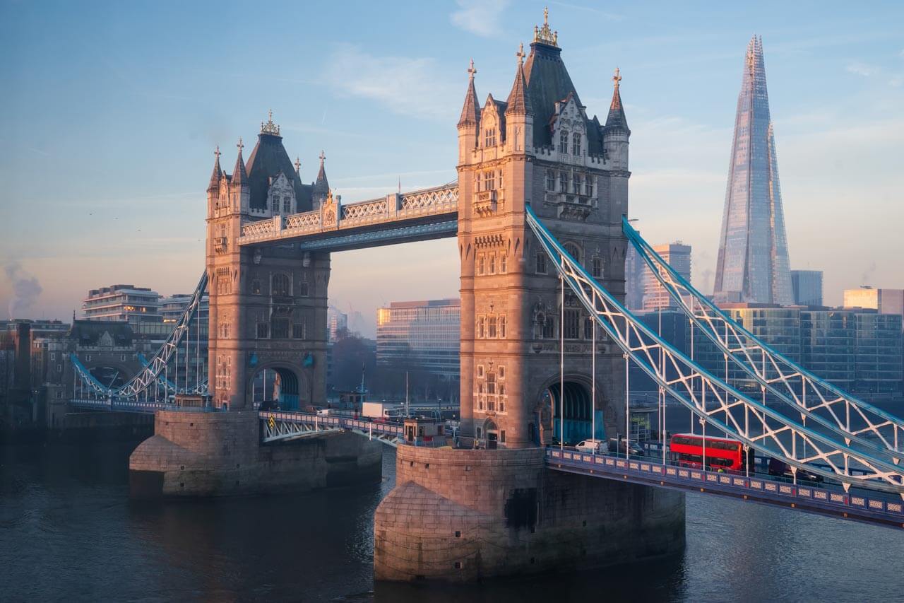 Tower Bridge in England