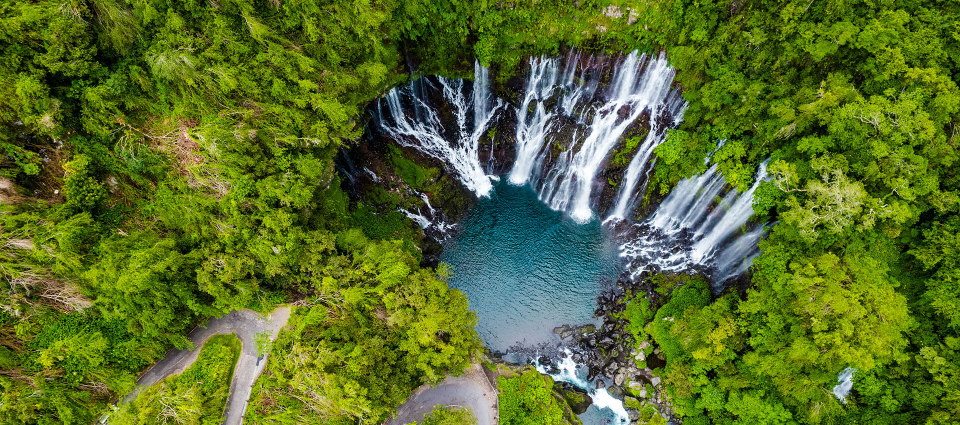 Wasserfälle auf La Réunion Sprachkurs Exkursion Hörverstehen und Vokabeln trainieren