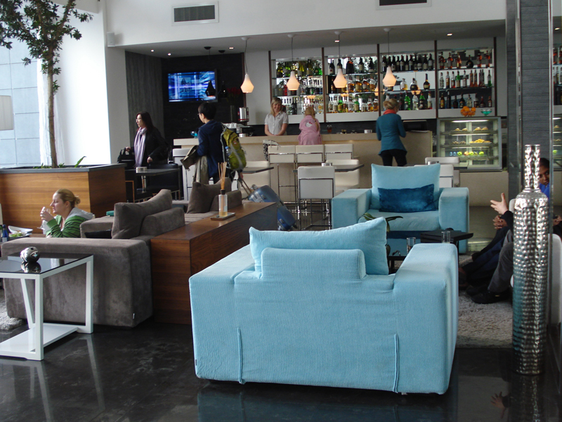 Lobby-Bereich des Hotels, Englisch Sprachreisen