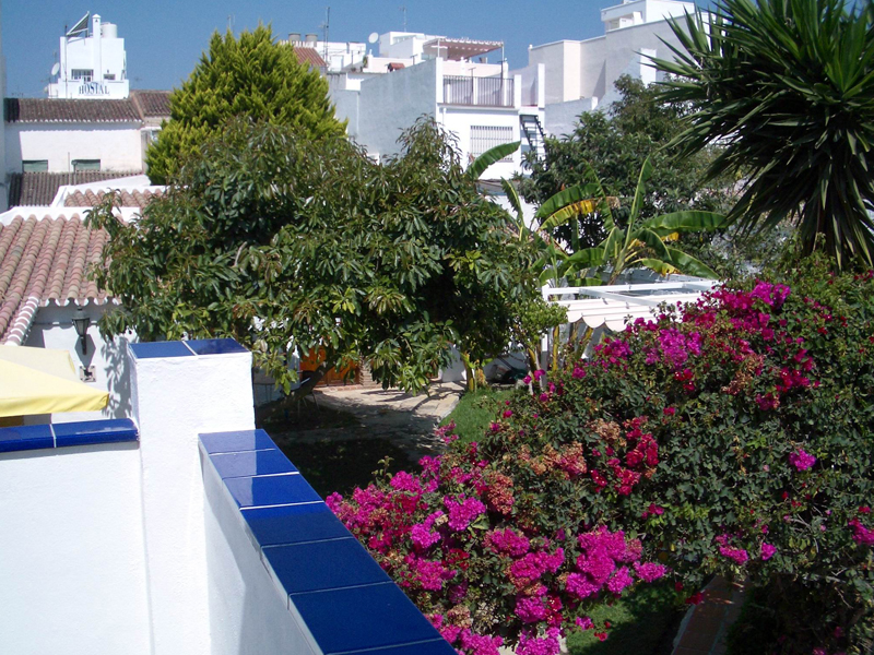 Terassen Beispiel Ausblick, Sprachreisen nach Nerja 