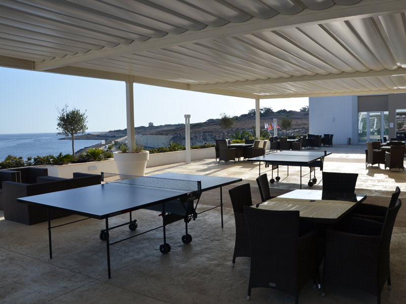 Außenbereich Club Salini, Malta Schüler Sprachreisen