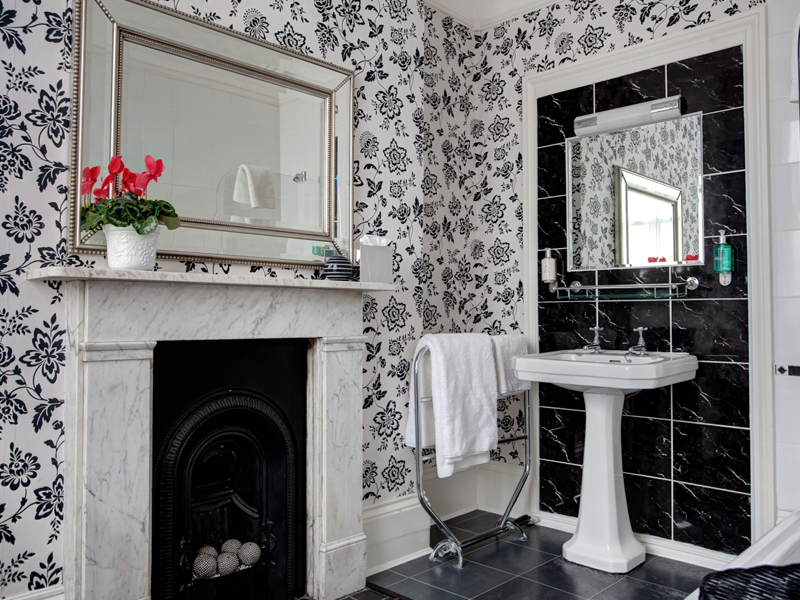 Badezimmer Beispiel im Guesthouse, Brighton Englisch Sprachreise