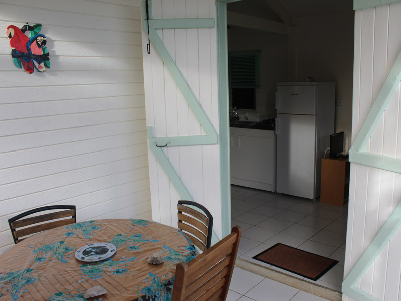 Beispiel Terasse, Studio, Guadeloupe Sprachreise