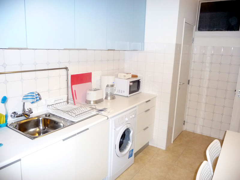 Beispiel Küche Apartment, Sprachreise Portugal