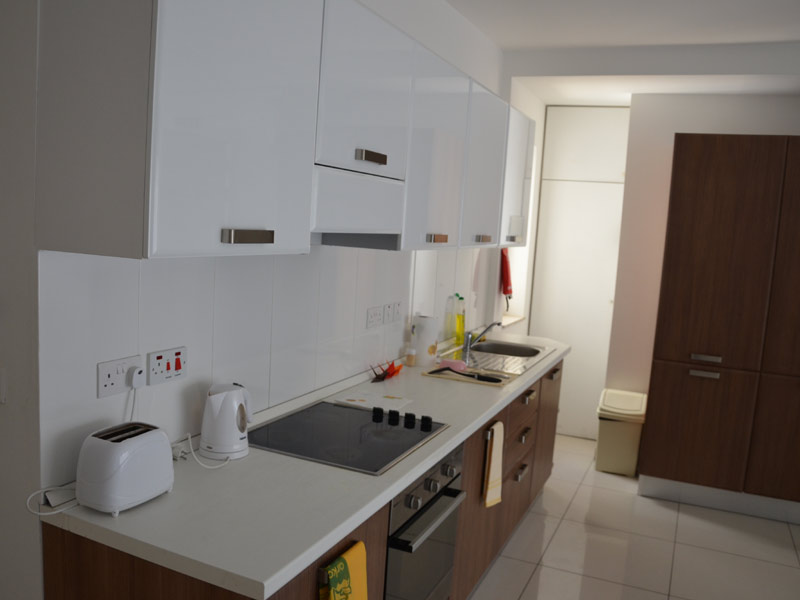 Gemeinschaftsküche Tamarisk Court, Sprachreise nach Malta