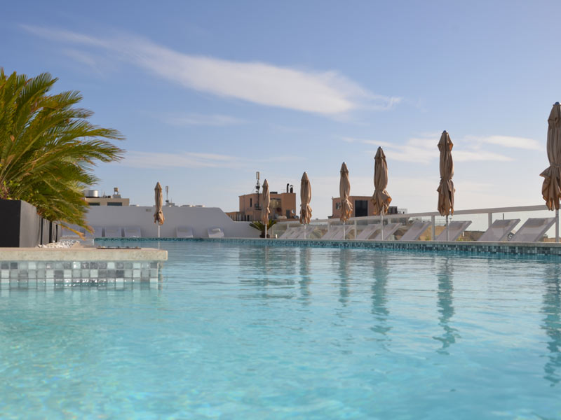 Outdoor Pool, Malta Sprachreise