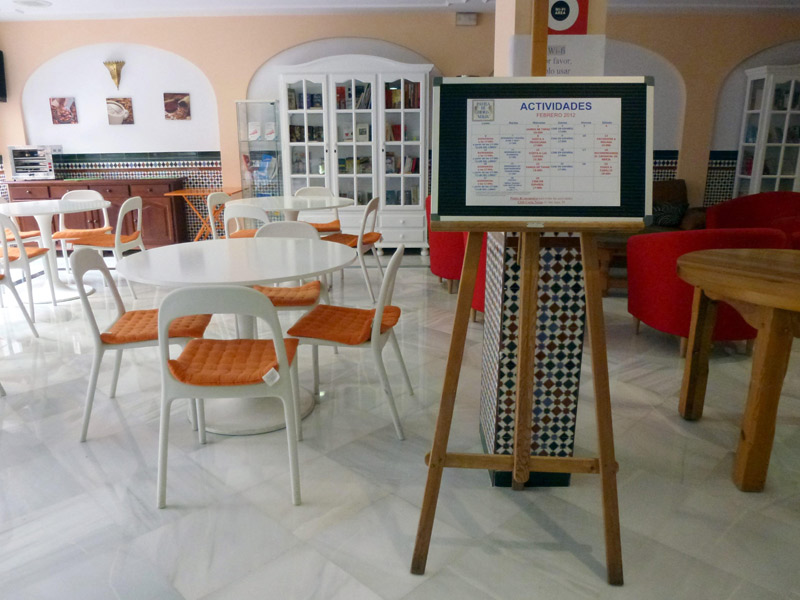 Sitzgelegenheiten, Nerja Sprachreisen